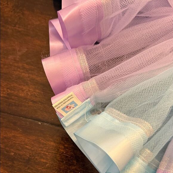Pastel Tulle Skirt with Bow - Picture 3 of 4